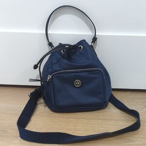 Tory Burch Virginia Bucket Bag In Royal Navy